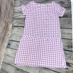 Vintage gingham scooter skirt